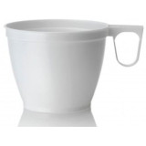 Plastic Cup White 180ml (50 Units) 