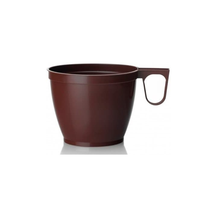 Plastic Cup Brown 180ml (50 Units)