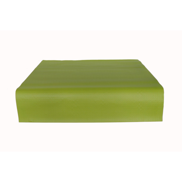 Pre-Cut Paper Tablecloth Pistachio 40g 1x1m (400 Units)  