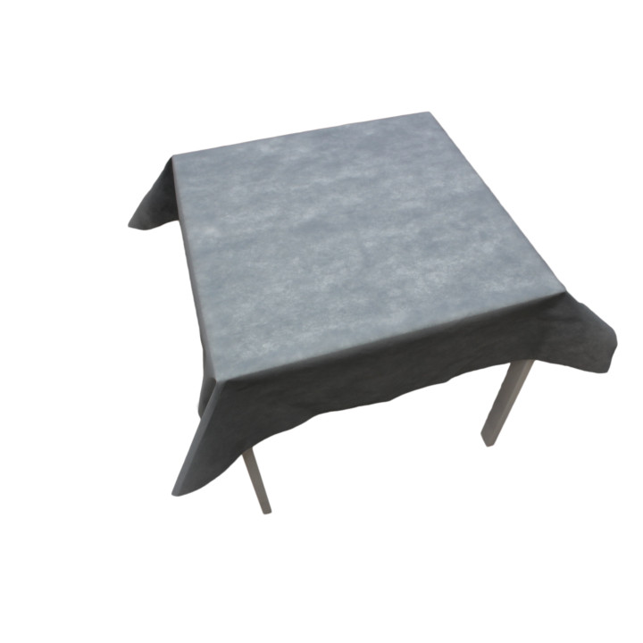 Novotex Placemat Grey 120x120cm (150 Units)  
