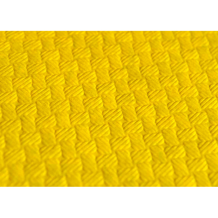 Pre-Cut Paper Tablecloth Yellow 40g 1x1m (400 Units)  