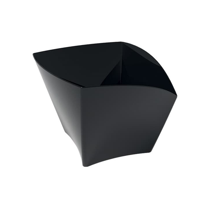 Plastic Tasting Cup PS Curved Shape Black 90 ml (500 Units)