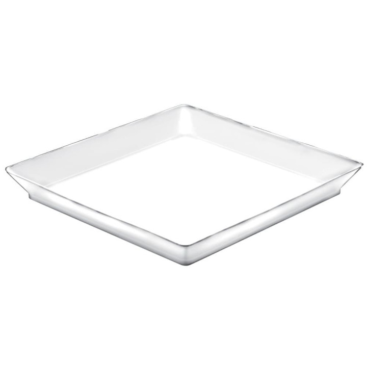 Tasting Tray PS Medium size White 13x13 cm (192 Units)
