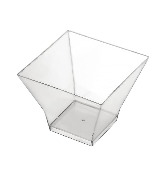 Tasting Plastic Bowl PS "Pagoda" Clear 150 ml (240 Units)