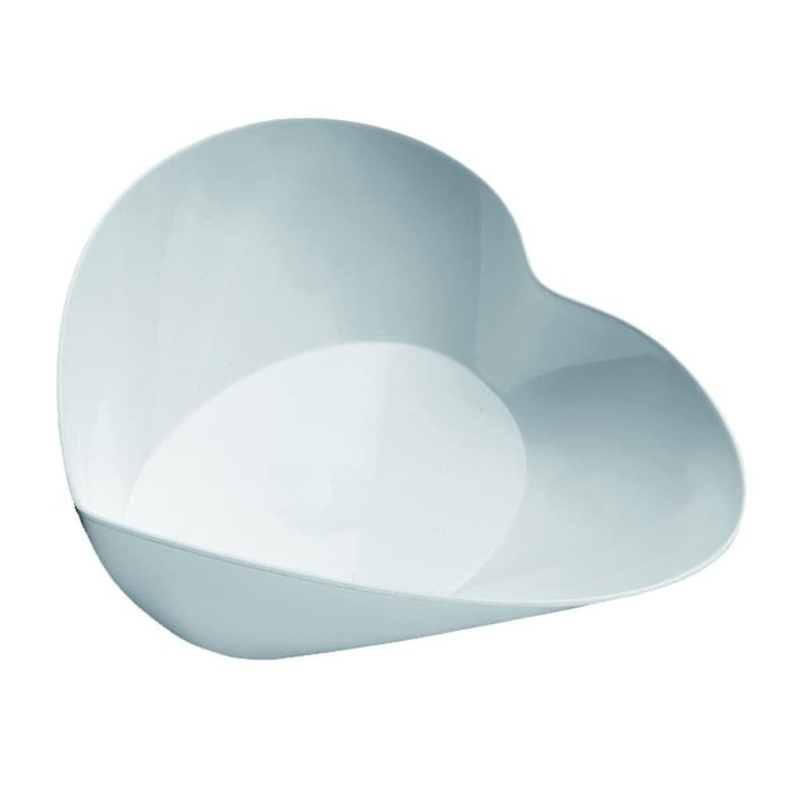 Tasting Plastic Bowl PS "Lovers" White 30ml (25 Units) 