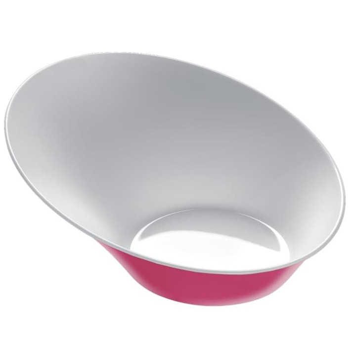 Plastic Bowl PS "Sodo" White and Multicolor 50 ml (8 Units)