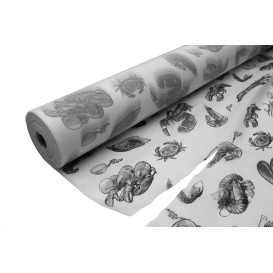 Novotex Tablecloth Roll White "Marisco" P40cm 1,2x50m  (1 Unit)
