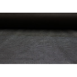 Novotex Tablecloth Roll Black "Espiral" P40cm 1,2x50m (6 Units)