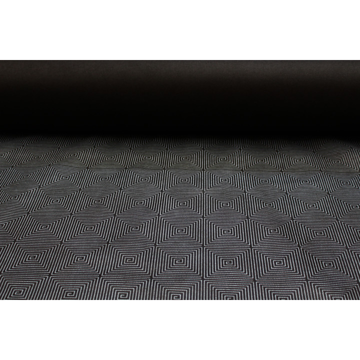 Novotex Tablecloth Roll Black "Espiral" P40cm 1,2x50m (6 Units)