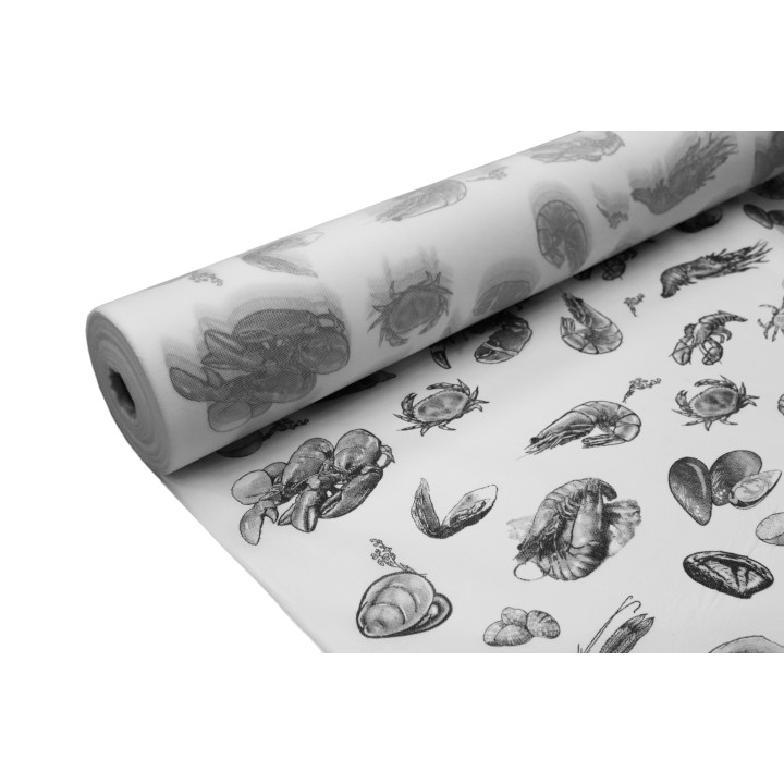 Novotex Tablecloth Roll White "Marisco" P40cm 1,2x50m (6 Units)