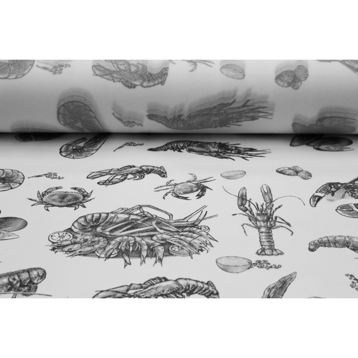 Novotex Tablecloth Roll White "Marisco" P40cm 1,2x50m (6 Units)