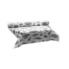 Novotex Tablecloth Roll White "Marisco" P40cm 1,2x50m (6 Units)