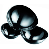 Tasting Plastic Bowl PS "Molecola" Black 100ml (25 Units) 