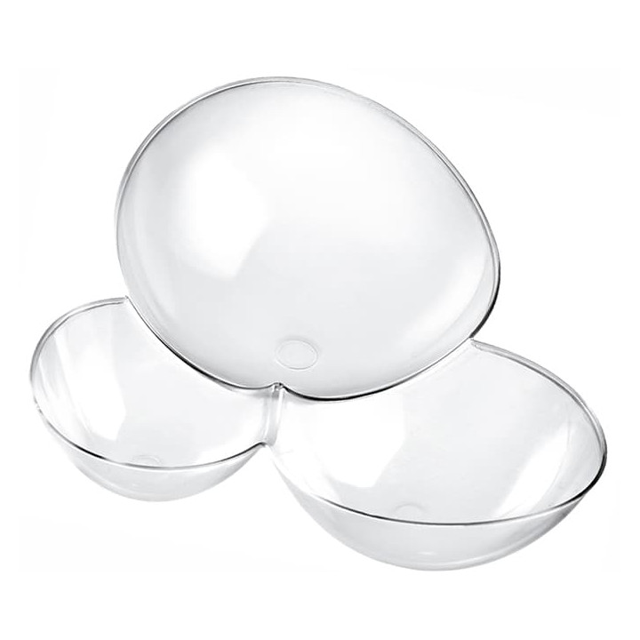 Tasting Plastic Bowl PS "Molecola" Clear 100 ml (25 Units) 