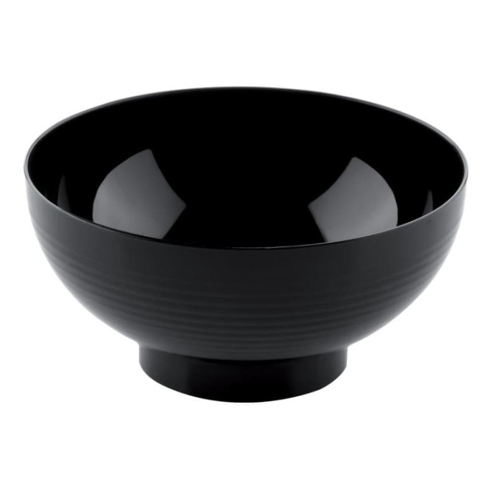 Tasting Plastic Bowl PS "Mini" Black 60ml (400 Units)
