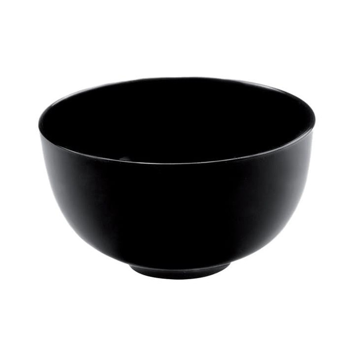 Tasting Plastic Bowl PS Small Size Black 150 ml (12 Units) 