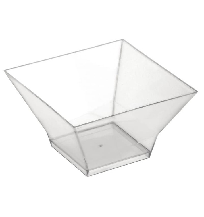 Tasting Plastic Bowl PS "Pagoda" Clear 350ml (240 Units)