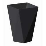 Plastic Tasting Cup PS "Diamond" Black 150 ml (12 Uts)
