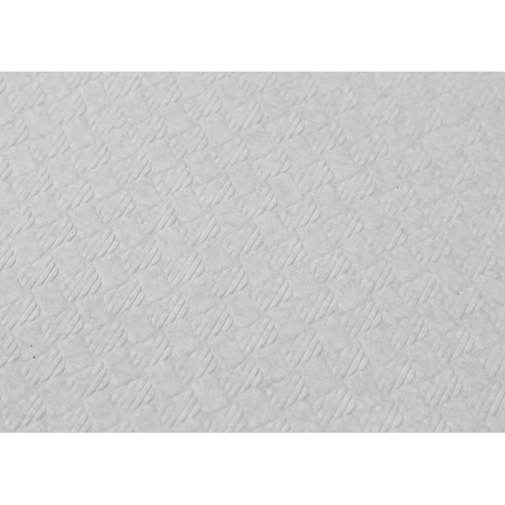 Pre-Cut Paper Tablecloth White 40g 1x1m (480 Units)