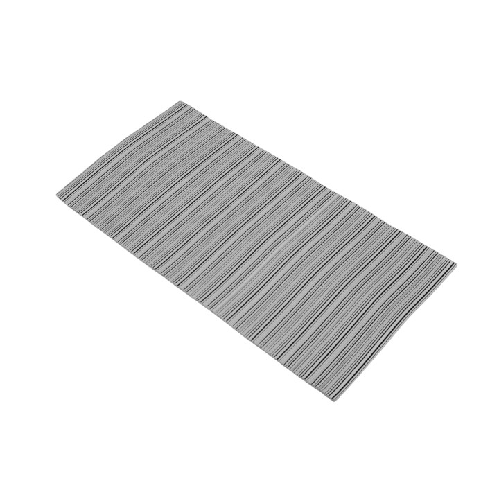 Pre-Cut Paper Tablecloth "Basic Black" 37g 1x1m (400 Units)  