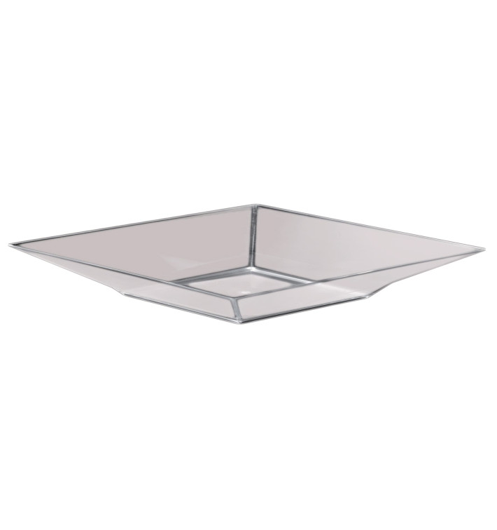 Tasting Plastic Bowl PS "Pagoda" Clear 1750ml (72 Units)