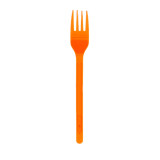 Plastic Fork PS Orange 17,5cm (20 Units) 
