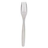 Plastic Fork PS Clear 17,5cm (20 Units) 