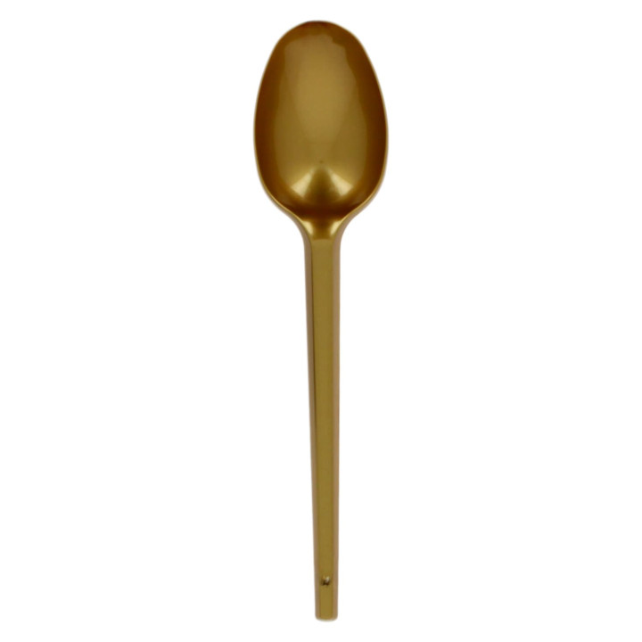 Plastic Spoon PS Gold 16,5cm (600 Units)
