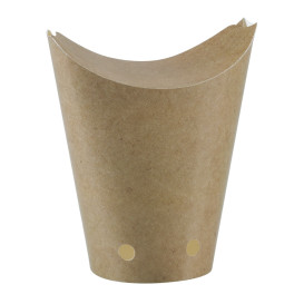 Paper Take-Out Box Kraft Closed 325ml (1000 Units)