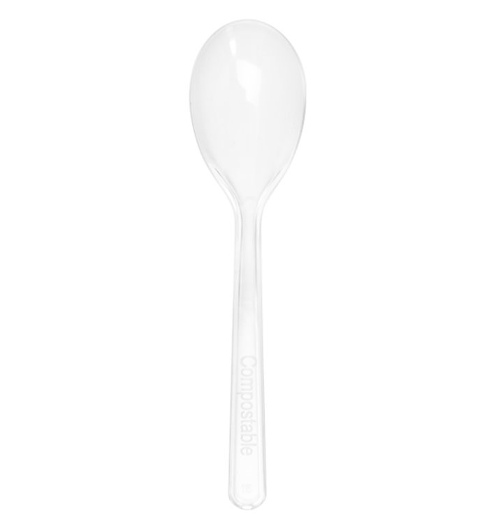 Tasting Mini Spoon Clear 10cm (1500 Units)