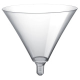 Reusable Plastic Glass Cocktail "Sommelier" Clear 185ml (20 Units)