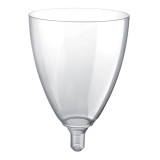 Reusable Plastic Glass Wine "Sommelier" Clear 180ml (20 Units)