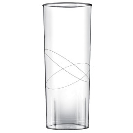 Plastic Collins Glass PP Clear 300ml (10 Units) 
