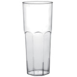 Plastic Collins Glass PS Clear Ø6,5cm 350ml (10 Units) 