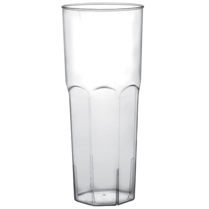 Plastic Collins Glass PS Clear Ø6,5cm 350ml (360 Units)