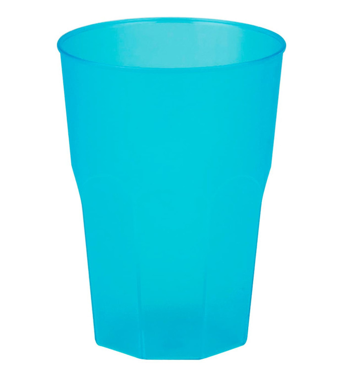Plastic Cup PP "Frost" Turquoise 350ml (420 Units)
