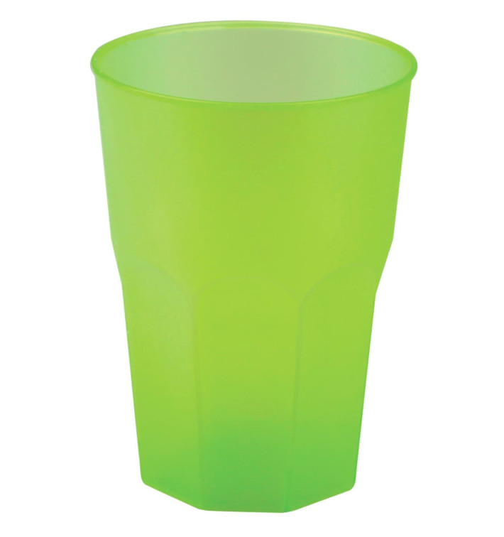 Plastic Cup PP "Frost" Lime Green 350ml (420 Units)