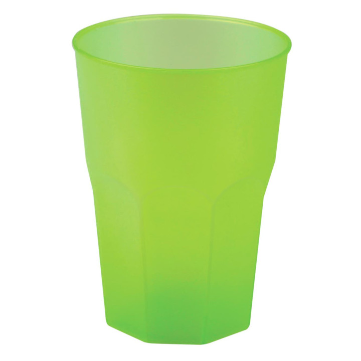 Plastic Cup PP "Frost" Lime Green 350ml (420 Units)