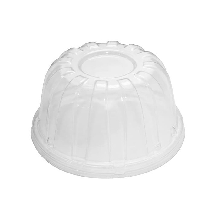 Plastic Dome Lid PS Clear Ø11,7cm (500 Units)