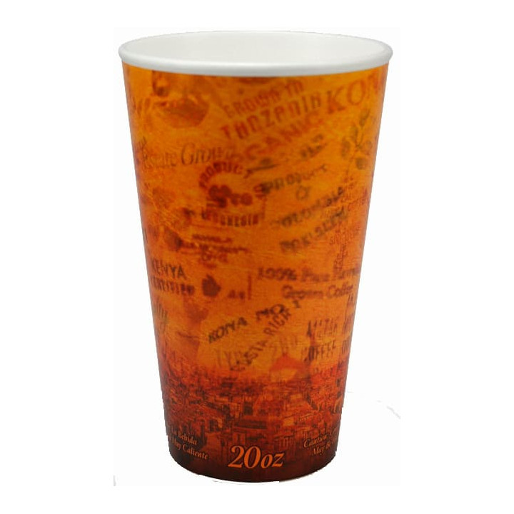 Foam Cup Fusion "Escape" 20Oz/591ml Ø9,4cm (500 Units)