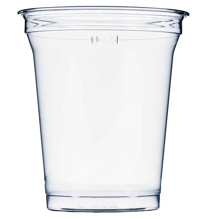 Plastic Cup PET Rigid 420ml Ø9,3cm (50 Units)
