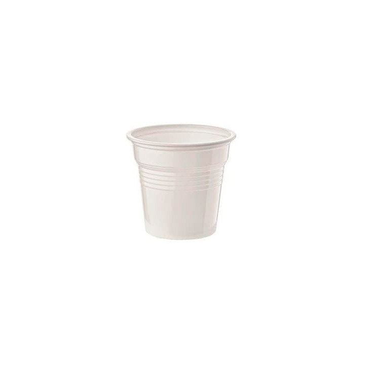 Plastic Shot PS White 80ml Ø5,7cm (50 Units) 