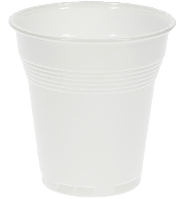 Plastic Cup PS Vending White 160 ml (100 Units)  
