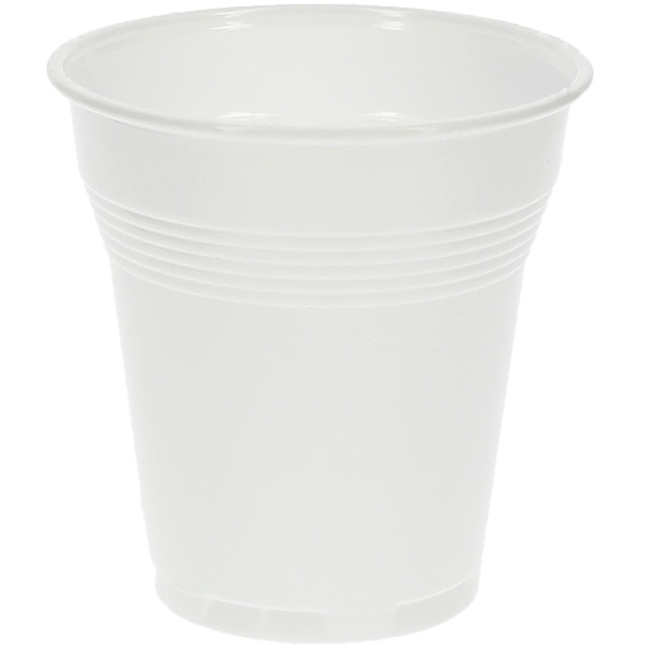 Plastic Cup PS Vending White 160 ml (100 Units)  