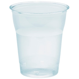 Plastic Cup PS Crystal "Diamant" 200ml Ø7,2cm (50 Units) 