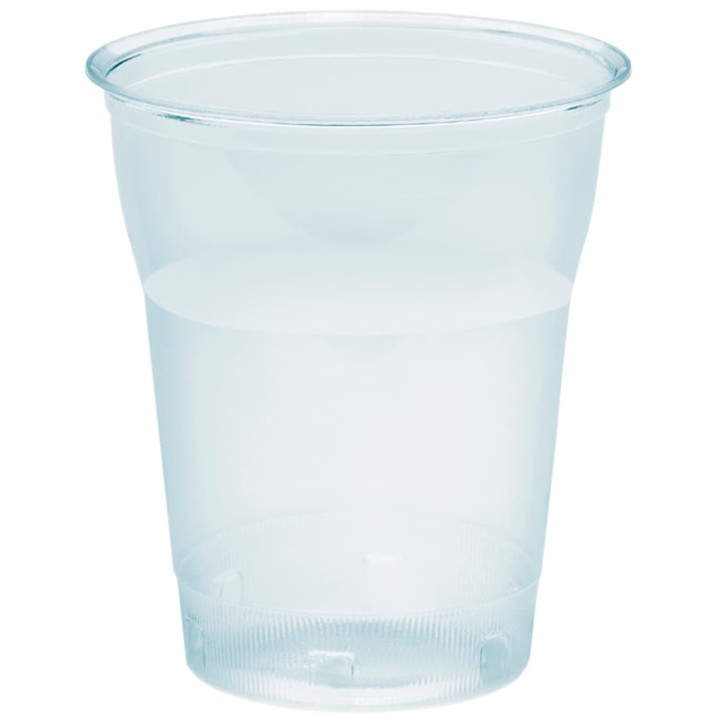 Plastic Cup PS Crystal "Diamant" 200ml Ø7,2cm (50 Units) 