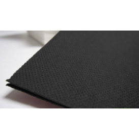 Paper Napkin Double Point Black 40x40cm (1.200 Units)