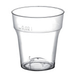 Plastic Shot PS "Moon" Clear 20 ml (50 Units) 