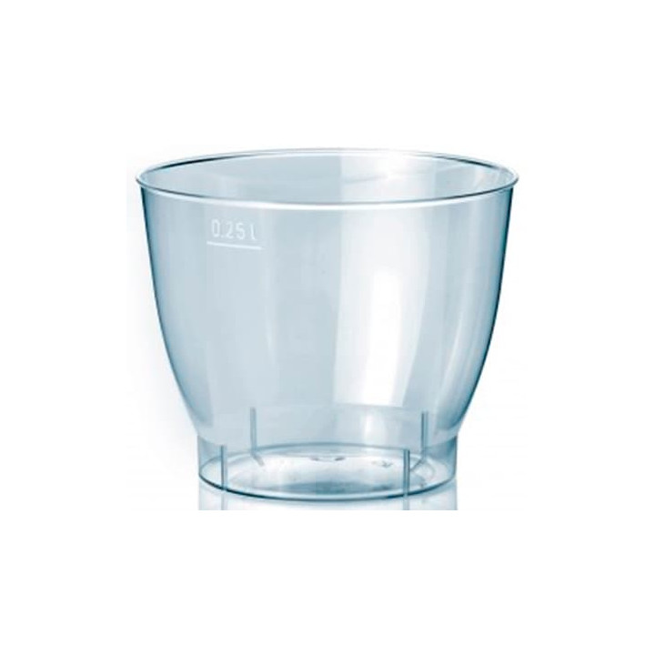 Plastic Cup PS Injection Moulding "Cool Cup PS" 250 ml (750 Units)