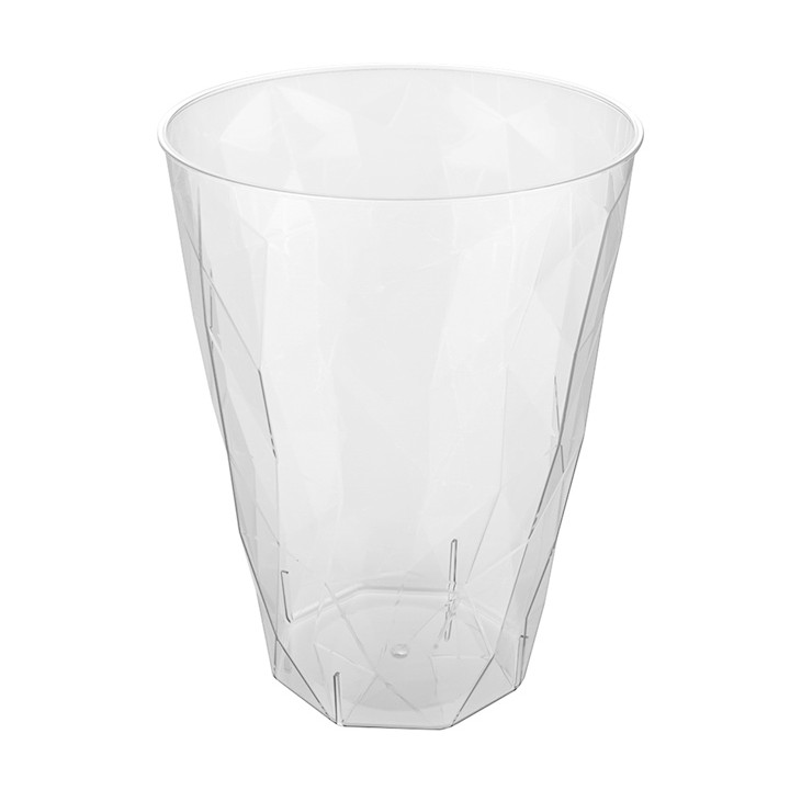 Plastic Cup PS "Ice" Clear Crystal 410 ml (20 Units) 